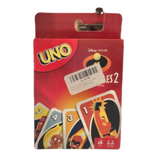 Juego De Cartas Uno Los Increíbles 160k Juego De Cartas Uno Los Increíbles 160k
