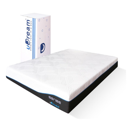 Colchón King Size Udream Memory Foam Gel En Caja Sense Colchón King Size Udream Memory Foam Gel En Caja Sense