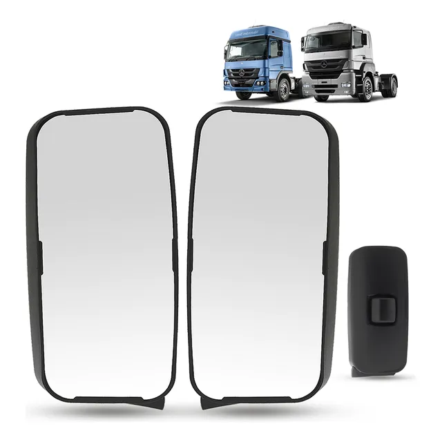 Par Espelho Retrovisor Atego 2430 2630 2730 3026 3030 Convex