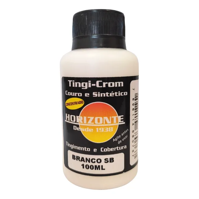 Tinta Para Tenis Branca Solado Couro Sapato 100ml 