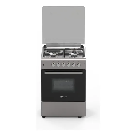 Cocina Combinada Eldom Vicenza 3+1 Color Acero inoxidable