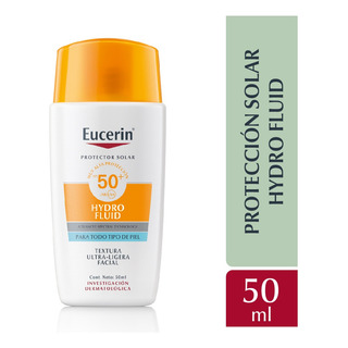 Eucerin Protector Solar Facial Hydro Fluid Fps50+ 50 Ml Eucerin Protector Solar Facial Hydro Fluid Fps50+ 50 Ml