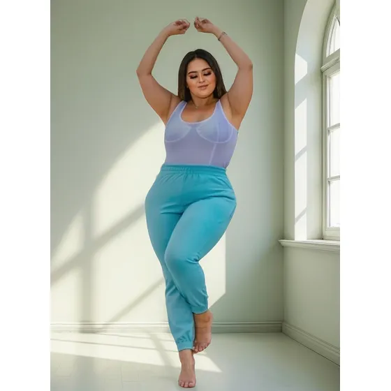 Body Maio Plus Size Feminino Meia Taça Com Bojo 