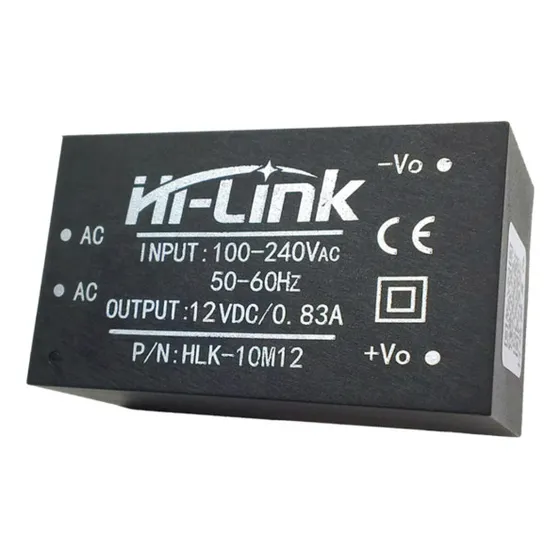 Mini Fonte Hi Link Hlk-10m12 100-240v 12v 10w Nfe No Full