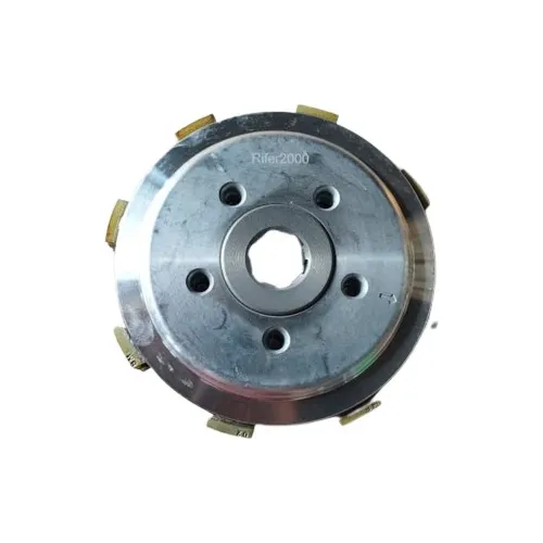 Crochera Cg 5 Tornillos Centro Moto Discos Campana Completa