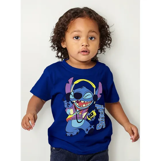 Camiseta Remara De Stitch Bebe / Niño