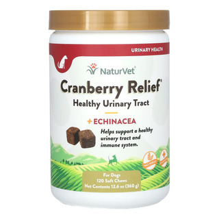 Naturvet Cranberry Relief 120 Soft Chews Naturvet Cranberry Relief 120 Soft Chews