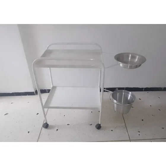 Carro De Cura Con Tobo Y Ponchera