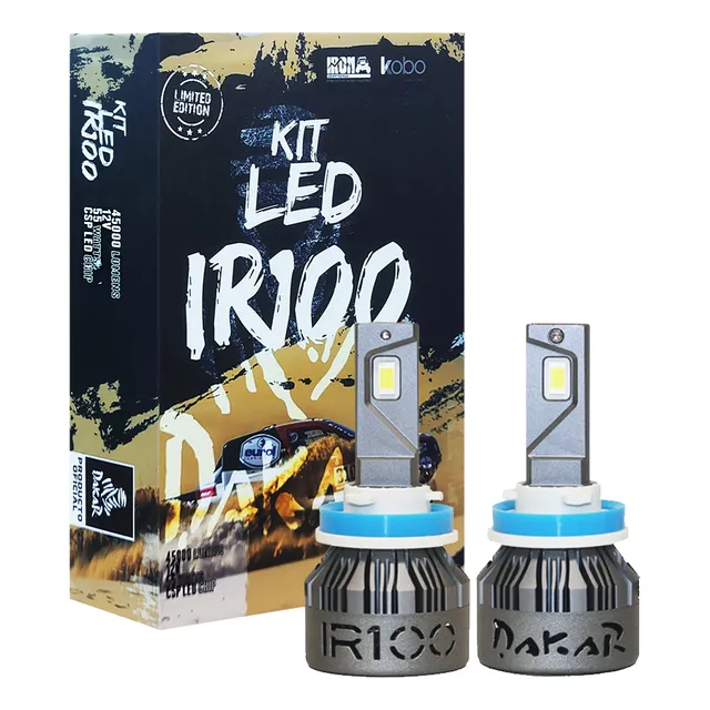 Kit Focos Led Irx Chip Led Csp Canbus Auto Rally Dakar