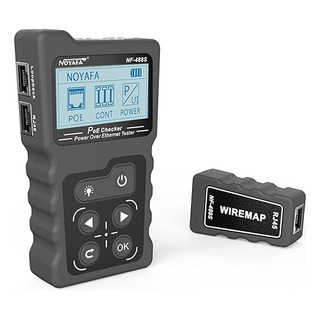 Testador Poe Noyafa Nf-488 Para Alimentação Via Ethernet Testador Poe Noyafa Nf-488 Para Alimentação Via Ethernet