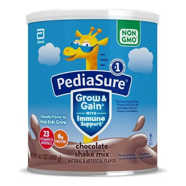 Pediasure Grow&gain Mezcla En Polvo Vitaminico-lata 14.1 Oz