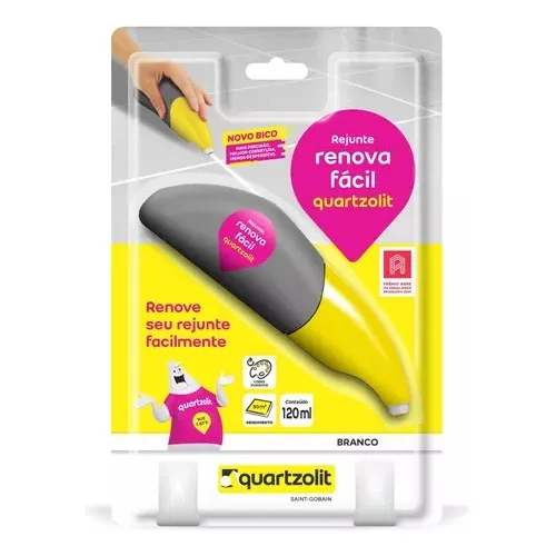 Rejunte Renova Fácil 120ml - Branco Quartzolit