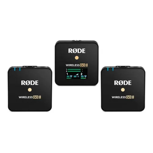Rode Wireless Go(2) Sistema Microfone Sem Fio Duplo Compacto