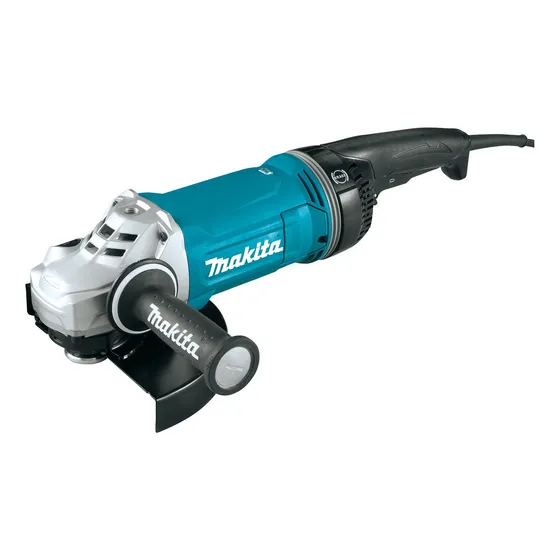 Esmeril Angular De 9 Makita 2.800w Aft Con Freno Ga9070x1 Color Turquesa Frecuencia 50 Hz / 60 Hz
