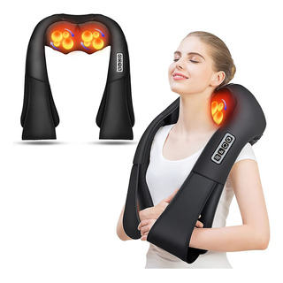 Masajeador Aerlang Shiatsu Para Espalda Y Cuello Con Masaje Masajeador Aerlang Shiatsu Para Espalda Y Cuello Con Masaje