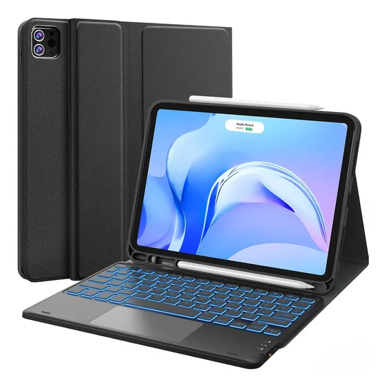 Forro Funda Estuche Con Teclado iPad Air M2-air 4 5 -11 Pro