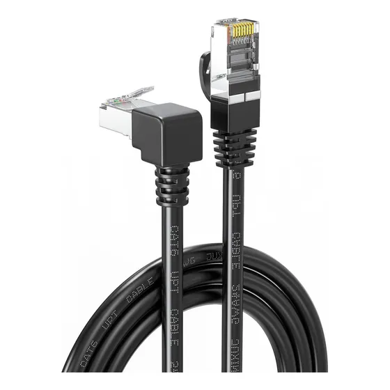 Cable Ethernet Cat6 Rj45 90 Grados 3 Metros 