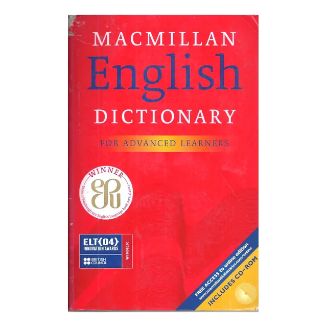 Macmillan English Dictionary For Advanced Learners