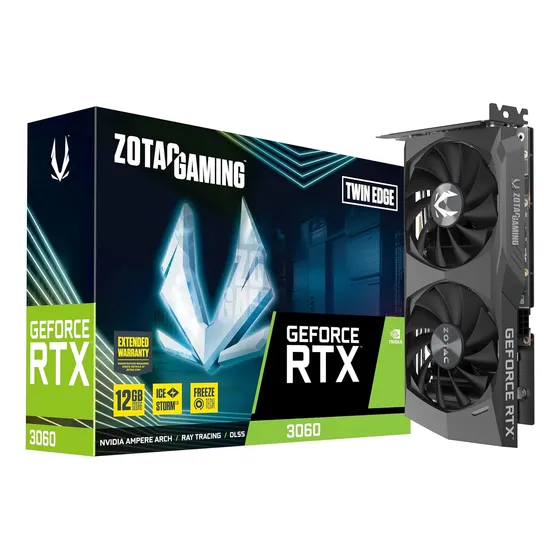 Mercado Livre Placa De Video Nvidia Geforce Rtx 3060 Gddr6 12gb 192 Bits image