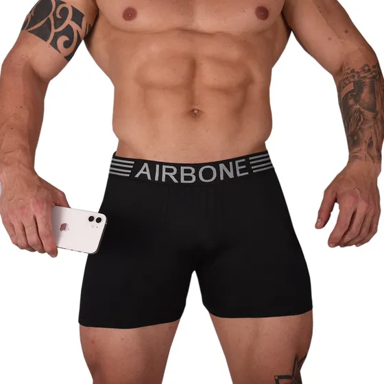 K/ 7 Cuecas Boxer Microfibra Masculino Box Original Oficial