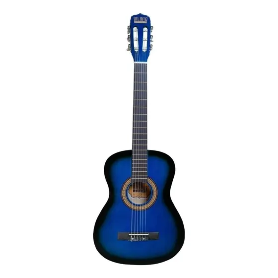 Guitarra clásica Bilbao BIL-34 para diestros azul