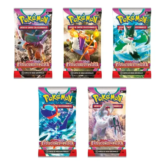 Cartas Coleccionables Pókemon Tcg Paldea Evolved Español