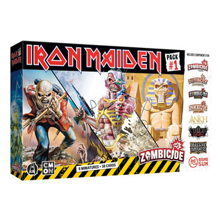 Zombicide Iron Maiden Character Pack 1 - ¡miniaturas De Eddi Zombicide Iron Maiden Character Pack 1 - ¡miniaturas De Eddi