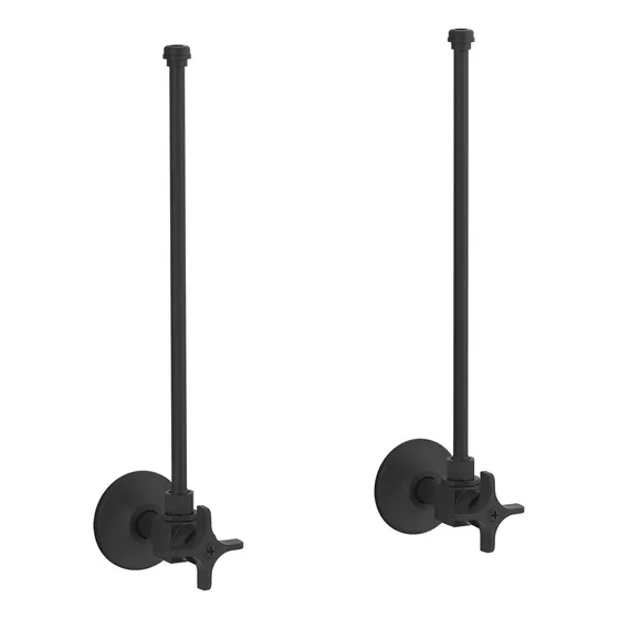 7605-p-bl Par Accesorio Fregadero Negro Mate