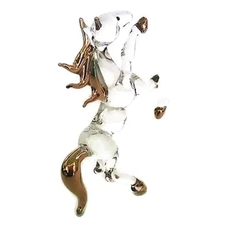 Caballo De Vidrio Decorativo Transparente Caballo De Vidrio Decorativo Transparente
