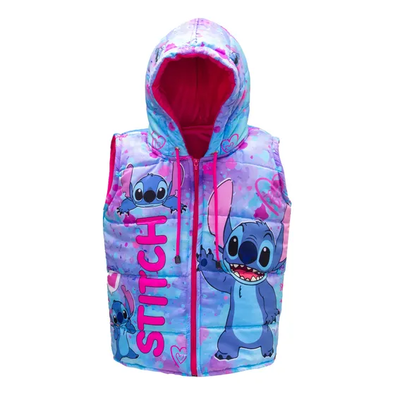 Chaleco Acolchado De Stitch