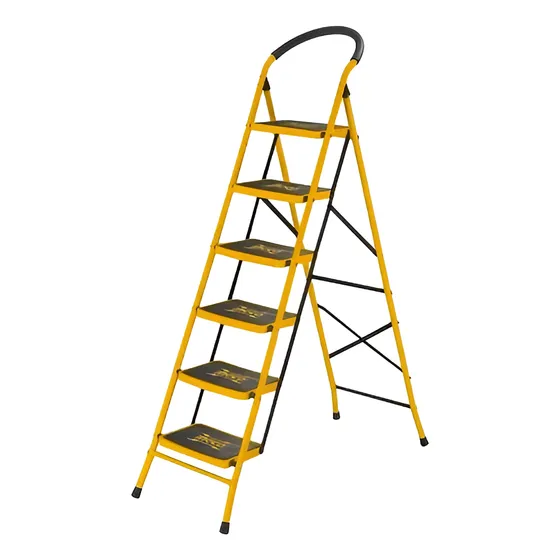 Escalera Tipo Tijera Tubo 183cm 6 Peldaños Zasc