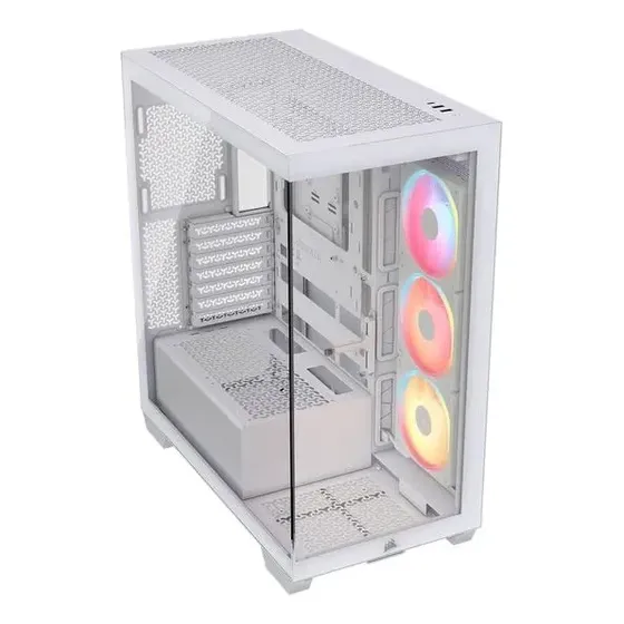 Gabinete Corsair Frame 3500x Lx-r Rgb Icue Link White Blanco | Cuotas sin interés