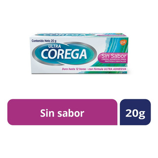 Corega Adhesivo Para Prótesis Dentales Ultra Crema Sin Sabor 20 Gr Corega Adhesivo Para Prótesis Dentales Ultra Crema Sin Sabor 20 Gr