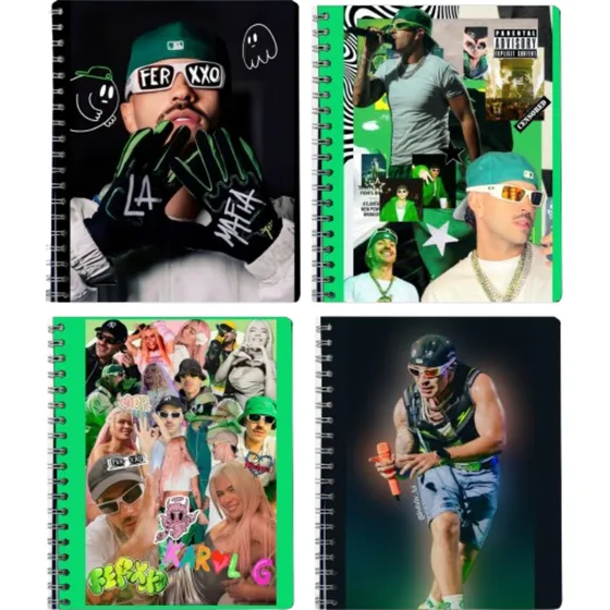 Cuadernos Personalizados Ferxxo 7 Materias