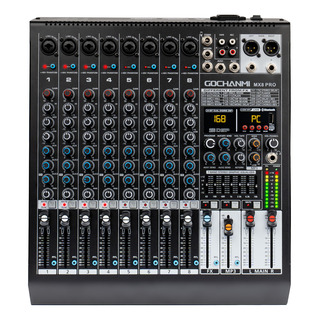 Mezcladora Mx8pro Audio 8 Canales Grabación Eq Usb Bluetooth Mezcladora Mx8pro Audio 8 Canales Grabación Eq Usb Bluetooth