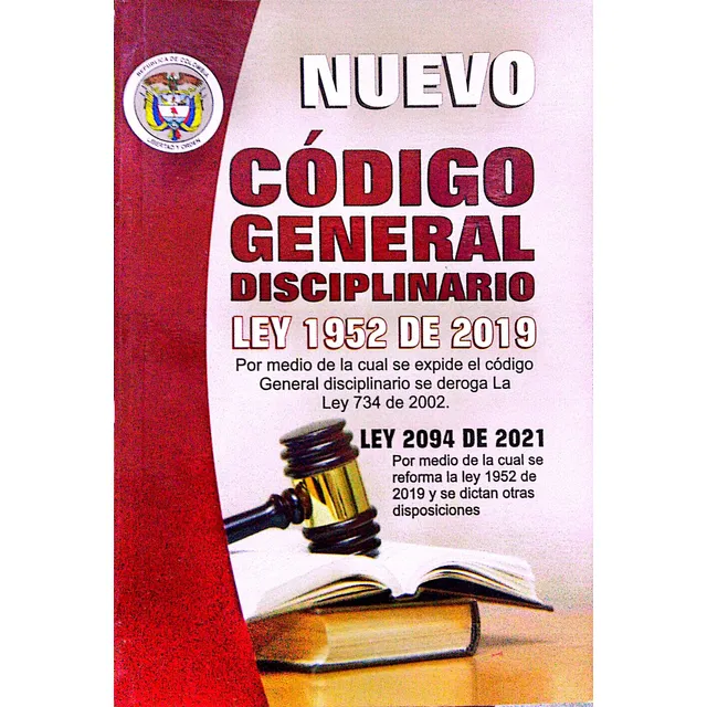 Nuevo Código General Disciplinario Ley 1952 De 2019