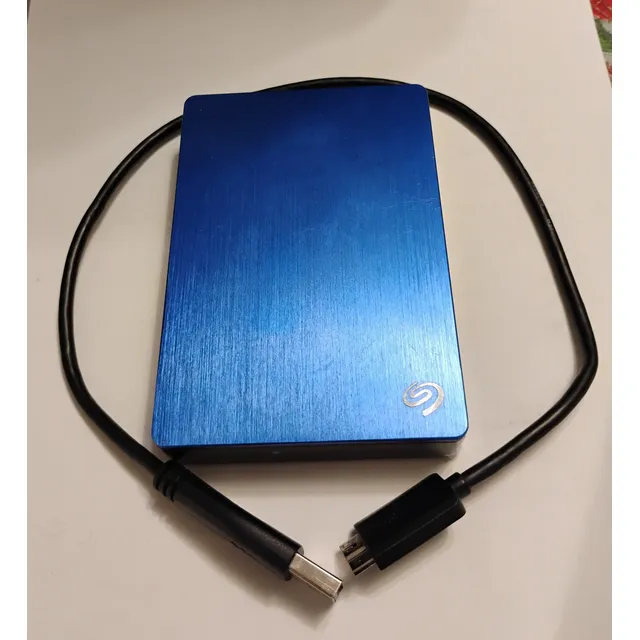 Disco Duro Externo Azul Seagate Backup Plus 4tb Usb 3.0 100% Azul
