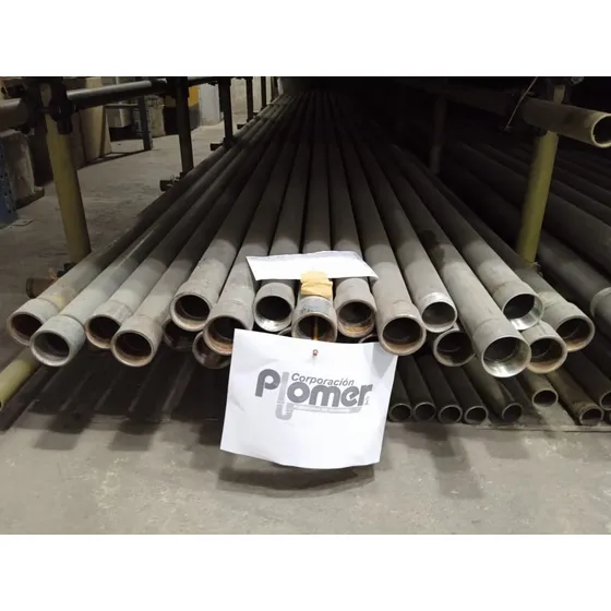 Tubo 2 Pulgadas  Hg X 6,40mts. Galv Astm A.53cv