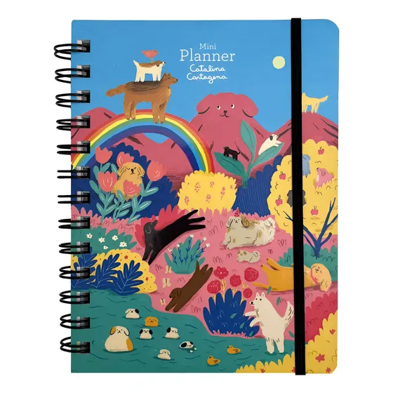 Planner Mini Perros Catalina Cartagena Celeste Perros | Cuotas sin interés