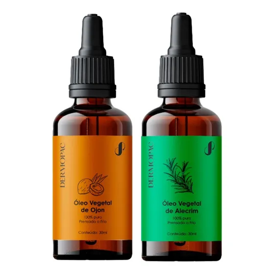 Óleo Vegetal Ojon + Alecrim Capilar 30ml 100% Puro Dermopac