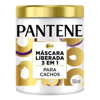 MĂĄscara Capilar Liberada Pro-v 3 Em 1 Para Cachos 550ml Pantene MĂĄscara Capilar Liberada Pro-v 3 Em 1 Para Cachos 550ml Pantene