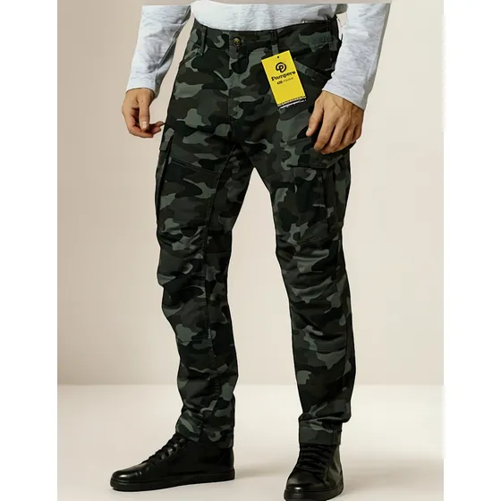 Pantalón Cargo Camuflado Elastizado Pampero Fit