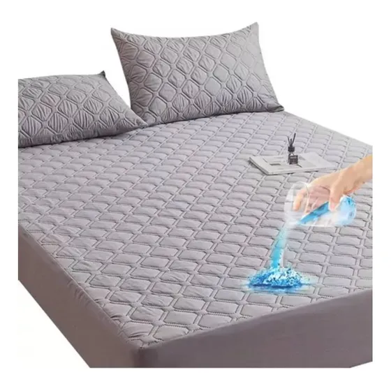 Protector Cubre Colchón Impermeable King De Almohada