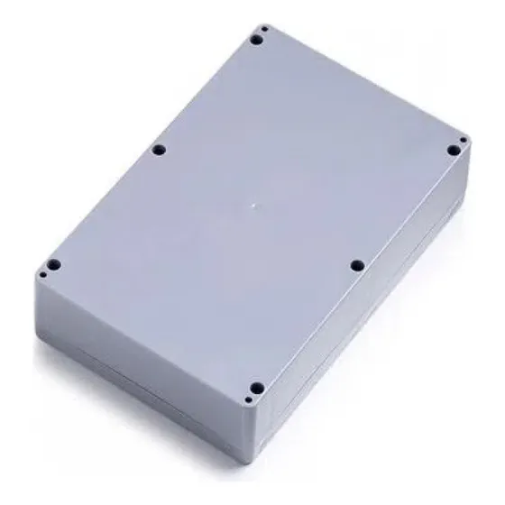 Caixa Plastica Patola Pbr220 Pbr-220 Ip67 Cinza P/ Montagens