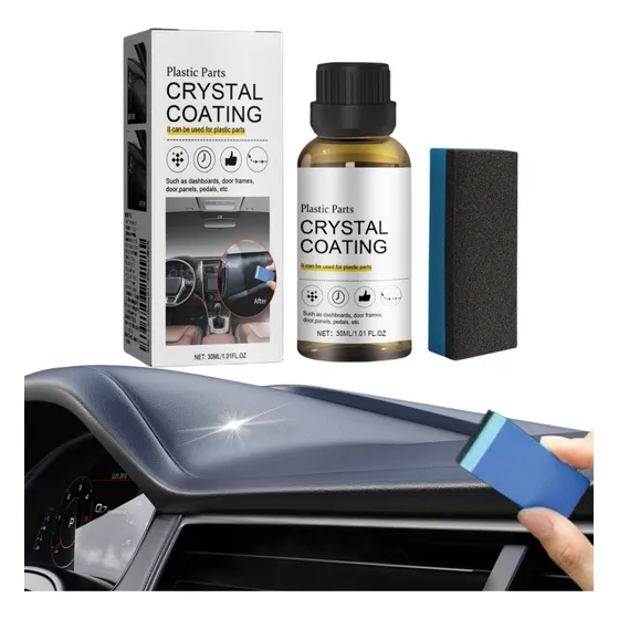 Restaurador De Plásticos Para Auto Tablero Llantas Moto 30ml Aliento Del Viento