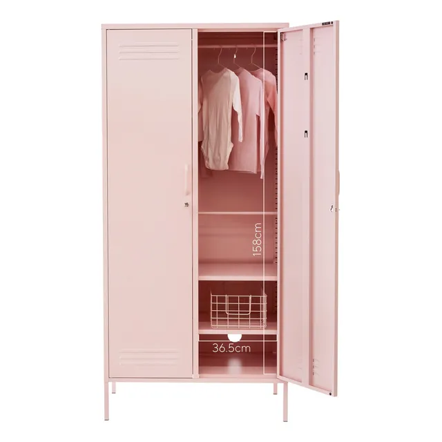 Mueble Closet Locker Armario Estanteria Casillero Pink