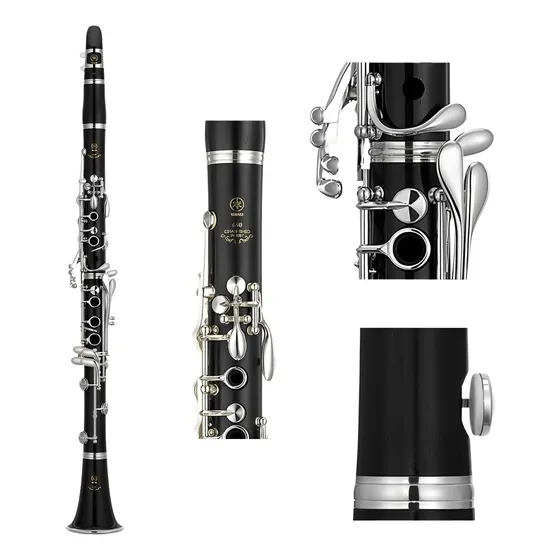 Clarinete Yamaha Em Madeira Ycl650 - Made In Japan Com Nf