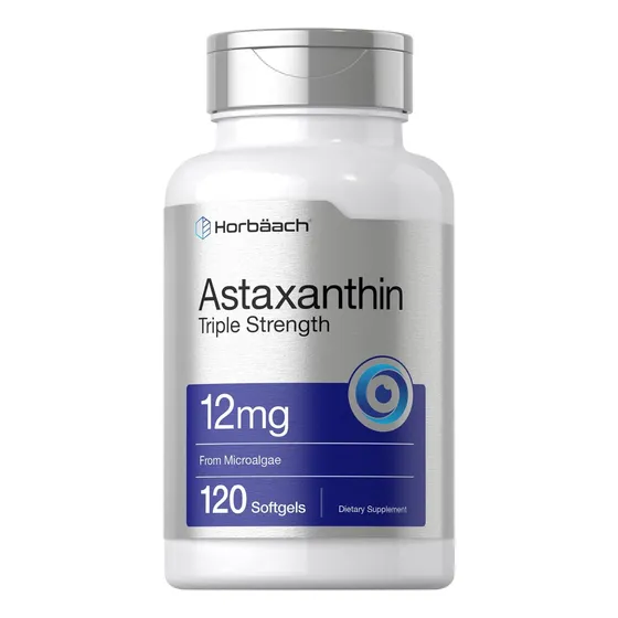 Suplemento Horbäach Astaxantina 12 Mg | 120 Cápsulas Blandas