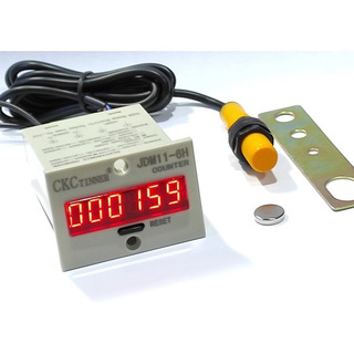 Contador P/ Prensas E Bobinadeiras Sensor Magnético 110/220v Contador P/ Prensas E Bobinadeiras Sensor Magnético 110/220v