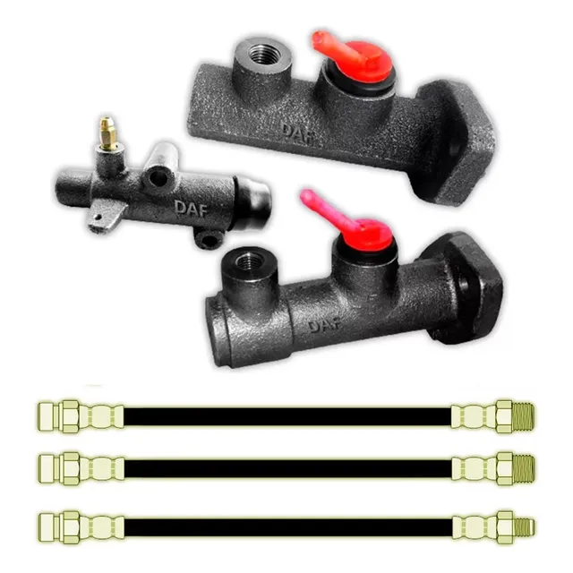 Bomba Freno - Embrague Y Bombin 4 Flexibles Fiat 1500 